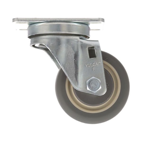 Plate Mount Caster 3 W 2-3/8 X 3-5/8
